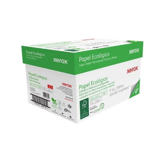 XEROX PAPEL ECOLOGICO CARTA 93 BLANCURA - XEROX PAPEL ECOLOGICO CARTA 93 BLANCURA -